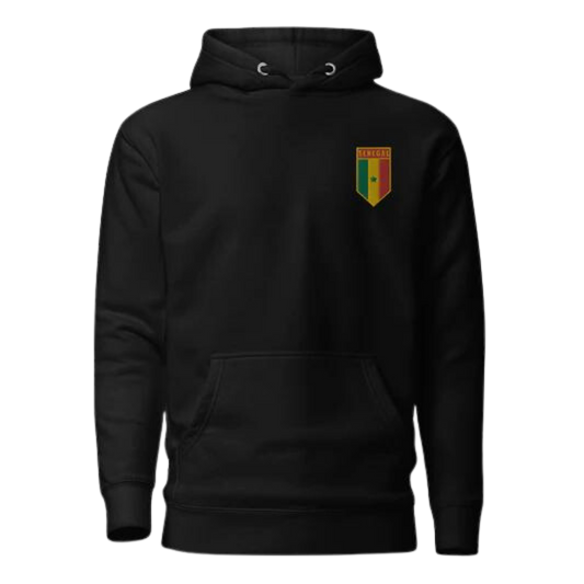 Retro Senegal Emblem Hoodie (Unisex)