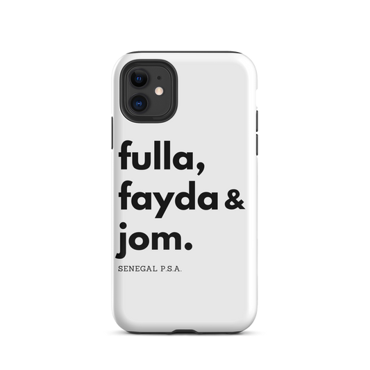 fulla, fayda & jom Tough Case for iPhone®