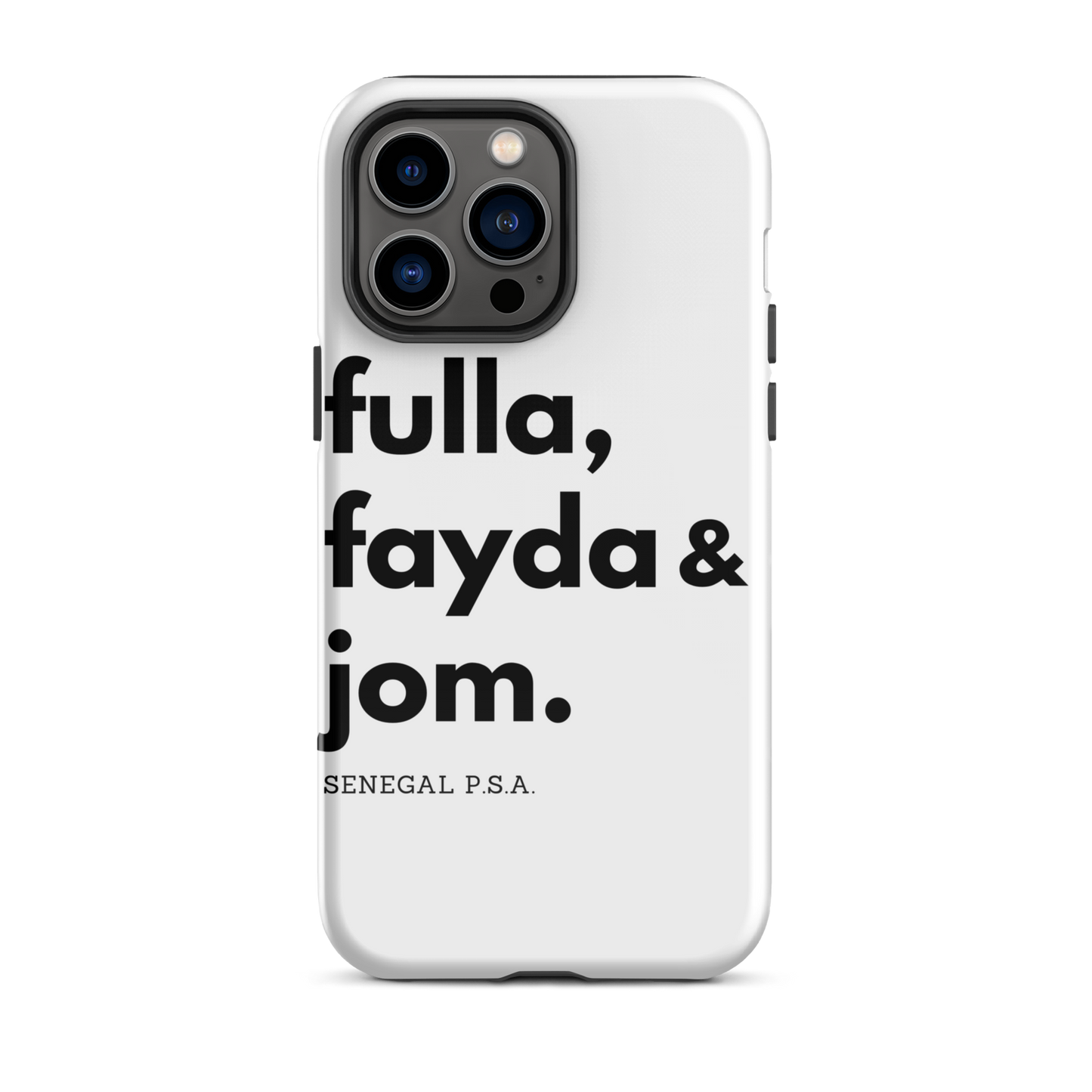 fulla, fayda & jom Tough Case for iPhone®