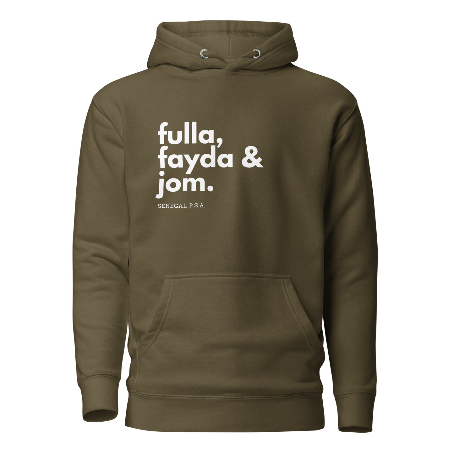 fulla, fayda & jom Hoodie